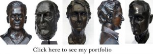 Custom Bronze Portraits portfolio