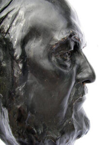 Bronze Sculpture Statue Art by Sculptor Artist Stephanie Hunter image of James Parady