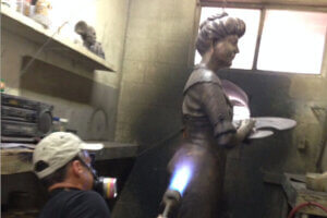 First Lady Ellen Wilson Foundry - Custom Bronze Portrait Custom Sculpture by Stephanie Hunter Featured Photo