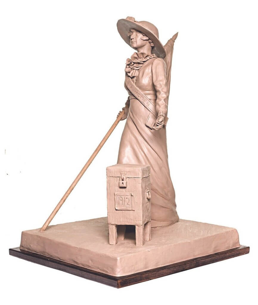  Frances Munds Suffrage Statue